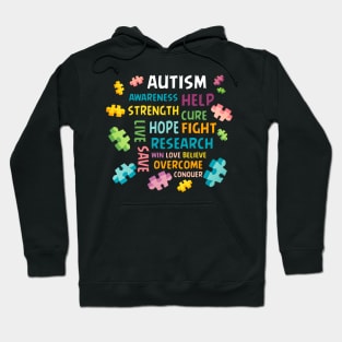 Autism Awareness Captain Autism T-Shirt Autism Awareness Gift Hoodie